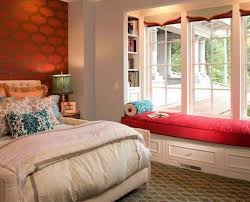 Very large closed in round topped window in a oblong area. Small Bedroom Bay Window Ideas Novocom Top