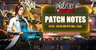 You need to input each code into the gift box . Puzzles Survival 37games Maintenance Will Be Carried Out Starting From 07 00 To 08 00 Am Utc Today New Content 1 Added Nanoweapon Unlocks At Lv 20 Gear Factory 2 Added Alliance