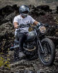 Igrannapp From Jamesbrucephoto When Life Leads You Off The Path Just Ride A Scrambler Bike Motor Mesin