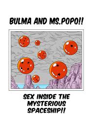 Dagon Ball - Bulma Meets Mr. Popo - Sex Inside the Mysterious Spaceship  [Decensored] [Full Collor] comic porn | HD Porn Comics