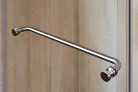 Brushed Nickel Shower Door Towel Bar Shower Door Handles Shower Doors Shower Door Hardware