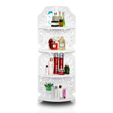 4 tier bathroom corner shelf. 4 Tier Bathroom Corner Shelf Unit Storage Bookcase Display Stand Shoe Rack White For Sale Online Ebay