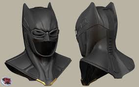Batman Cowl Tactical Suit Justice League Printable 3d Print Model Tactical Suit Batman Cowl Batman