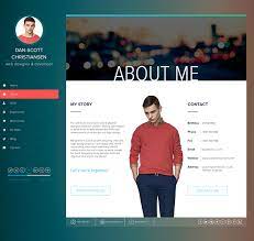 A resume website needs to be interactive. Ispy Cv Resume Blog Html Template On Behance