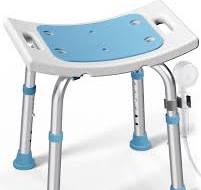 Amazon.com: HOMLAND Shower Chair for Inside Shower, 400 lbs ...