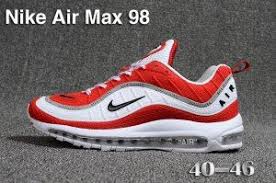 Mens Nike Air Max 98 Qs Kpu White Red Black Grey 640744 069 Running Shoes Nike Air Max Nike Air Nike Shoes Air Max