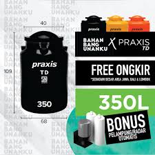 Jual tangki air profil my tank harga murah kudus agen. Tandon Praxis Td 250 L Sni Tangki Air Toren Elastis Tahan Banting Bonus Pelampung Otomatis Shopee Indonesia