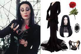 Everything You Need for Your Morticia Addams Costume - Let's Eat Cake