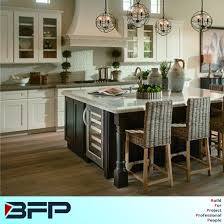 china white kitchen cabinet with dark