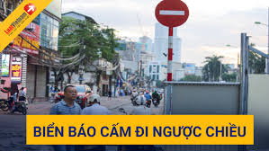 Báo hiệu sắp tới đoạn đường đôi (2 chiều phân biệt rõ ràng bằng giải phân cách cứng). Y NghÄ©a Cá»§a Biá»ƒn Bao Cáº¥m Ä'i NgÆ°á»£c Chiá»u Va Má»©c Pháº¡t Vi Pháº¡m