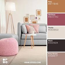 20 Modern Home Color Palettes To Inspire You Offeo Couplesbedroom Decoracao Escritorio Em Casa Cores