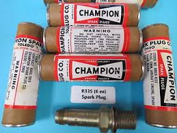 Details About 6 Each Wwii Champion Aircraft Spark Plugs Curtiss Wright Pratt Whitney Allison