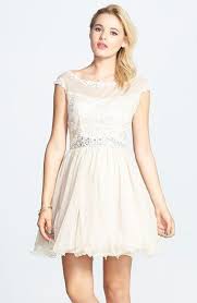 Steppin Out Lace Detail Party Dress Juniors Nordstrom Junior Party Dresses Party Dress Junior Dresses
