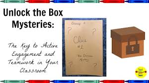 Ebay offers phone device unlock boxes for quality phone maintenance, carrier switching, and device command . Unlock The Box Mysteries The Key To Student Engagement Teach Without Tears