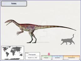 Ligabueino (meaning ligabue's little one) is a genus of noasaurid dinosaur named after its discoverer, italian doctor giancarlo ligabue. Tawa By Cisiopurple On Deviantart Prehistoric Animals Prehistoric Creatures Ancient Animals