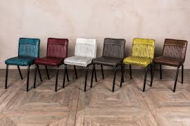 Paying close attention to your colour scheme you already have, could deter in which direction you go with in the choice of kitchen chairs. Industrial Style Dining Chairs Peppermill Interiors