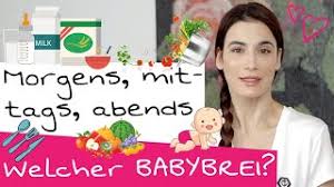 Ab wann darf man abendbrei geben.! Babys Fruhstuck Nachmittagsbrei Und Abendbrei Das Musst Du Zu Babybrei Und Babynahrung Wissen Youtube