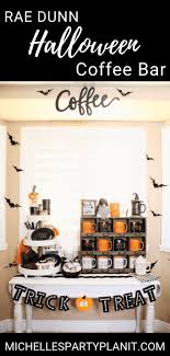 A favorite among those is the classic zombie, which is a little different than the punch. Rae Dunn Halloween Coffee Bar Michelle S Party Plan It