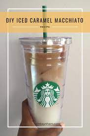 How To Make Starbucks Caramel Macchiato At Home Without An Espresso Machine At Erin S House Recipe Starbucks Caramel Caramel Macchiato Recipe Caramel Macchiato