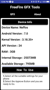 Free fire gfx tool settings no lag. Gfx Tool For Android Apk Download