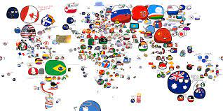 They poke fun at national stereotypes and the international drama. Unofficial Polandball World Map 2017 Polandball