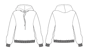 How to draw an awesome cartoon hoodie: How To Sew A Hoodie The Shapes Of Fabric
