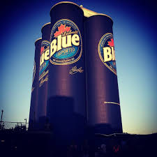 Leah On Instagram Labatt Blue Beer Silo S Buffalo Ny Labatt Labattblue Blue Bluelight Canada Canadian Canadia Canadian Beer Buffalo New York Buffalo