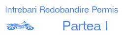 Chestionarul drpciv redobandire are 15 intrebari, un numar maxim de 2 erori permise si o durata maxima de lucru pentru un chestionar de 30:00 de minute. Intrebari Drpciv Redobandire Permis 13 Din 15