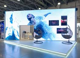 Custom Led Illuminated Seg Fabric Lightbox Mural Graphic Screen Chat Live At Www Indydisplays Com Fo Trade Show Booth Design Trade Show Design Fabric Lightbox