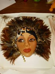 Ceramic Woman Face Wall Decor Home decor