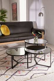 elliot mirrored coffee table 1000