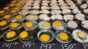 The longer the egg is cooked, the paler the yolk becomes in color, until it eventually turns greenish or grayish. How To Know When Hard Boiled Eggs Are Done Quora