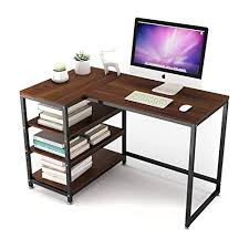 Make 2020 the year you go big love grace #wooden #desk love grace wooden pc desk ⬇️ amzn.to/31xxdgv industrial. Buy 120cm L Shaped Desk Corner Desk Wooden Work Desk Pc Desk Desk Study Desk Work Desk With Storage Shelf Left And Right Replacement Support Rack Melamine Processing One Year Warranty Assembly Type