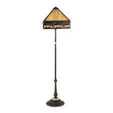 Mission style lamp shades are simple you'd have a classical feel that makes you embrace the quality of mission style items without realizing it. Mid 20th Century Meyda Tiffany Mission Style Camel Glass Floor Lamp Chairish