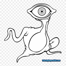 Save the coloring picture to your netbook and you could print the amazing coloring image. Scary Monster Coloring Pages Alien Coloring Pages Clipart 5698927 Pikpng