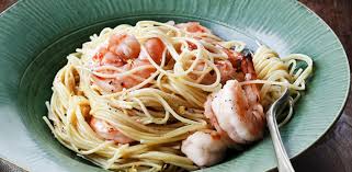 Lemon Pasta With Roasted Shrimp Recipe Lemon Pasta Roasted Shrimp Stuffed Peppers