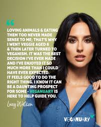 Please join us in wishing a very happy birthday to Veganuary Ambassador, TV  personality and sustainable business founder, Lucy Watson! 🎉 Lucy was  vegetarian from the age of 6 but later made