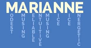 Marianne What Does My Name Mean Significados De Los Nombres Sesion De Fotos Bebes Fotos Bebes