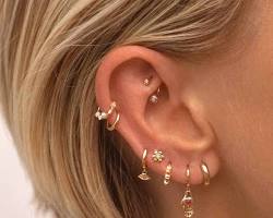 Imagem de Rook piercing
