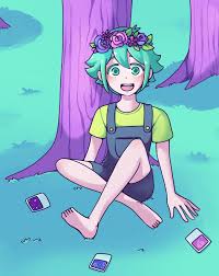 He shares the same qualities of being small, feminine, and reserved. Basil Is So Cute I Love His Design Omori