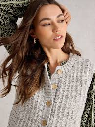 MAXINE BUTTON TANK in LIGHT NATURAL