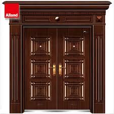 سكني مخصص الماهوجني الحديثة دخول الجبهة المحور الأبواب الخشبية Buy تصميمات باب خشبي عصري باب خشبي أبواب خشبية صلبة Product On Alibaba Com