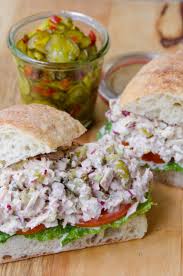 Tuna Salad Sandwich Blue Jean Chef Meredith Laurence Recipe Tuna Salad Sandwich Healthy Snacks Recipes Food