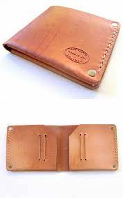 Oiled Leather Bifold Wallet Nice Slim Minimalist Mens Wallet From San Filippo Leather Vbag 2020 Deri Cuzdan