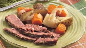 slow cooked corned beef dinner recipe