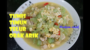 Isian orak arik dapat diganti atau ditambah sesuai selera seperti putren (jagung muda), jamur, bahkan bihun/soun. Sup Timun Telur Orak Arik Simpel