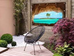 paradijs in het caribisch gebied tuinposter 200x100 cm tuin werken huis en tuin tuin inspiratie