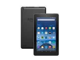 All you'll find on the back is amazon's a. Amazon Fire 7 2015 8gb Wi Fi Tablet