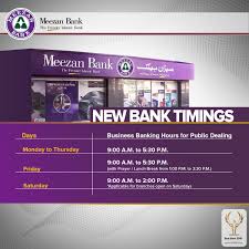 Public bank nyc shared an episode of business insider today. Meezan Bank On Twitter The Following Business Banking Hours For Public Dealing Will Now Be Observed Meezanbank Islamicbanking Islamicfinance Businessbankinghours Publicdealing Https T Co Bccwqubv44