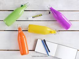 Decorar con botellas de plastico. Letras Bonitas Tambien Para Tus Botellas Favoritas Three Feelings